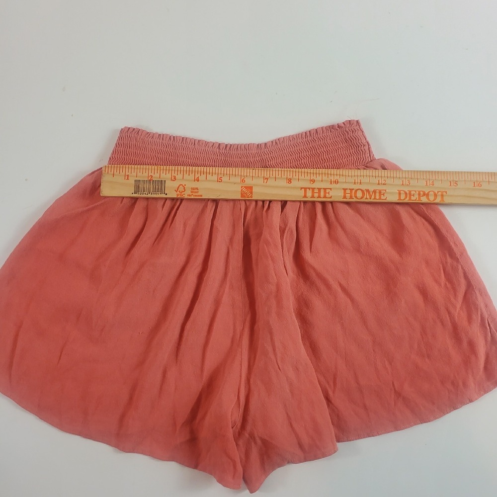 victoria secret pink women shorts smocked waist floral medium - Picture 5 of 5